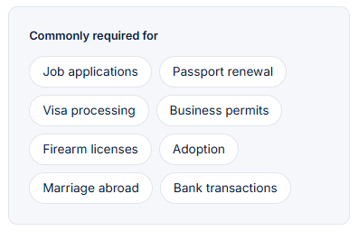 Requirement